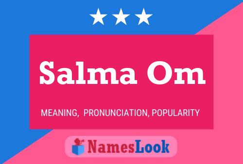 Salma Om Name Poster