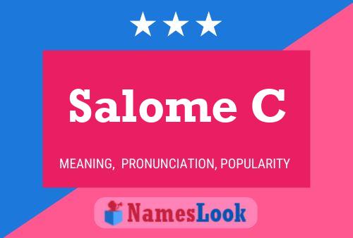 Salome C Name Poster