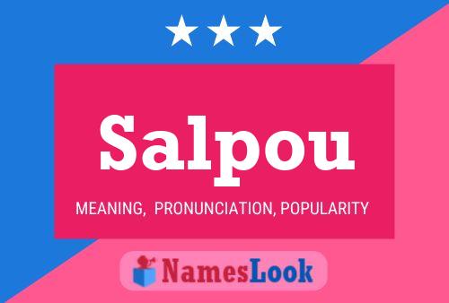 Salpou Name Poster