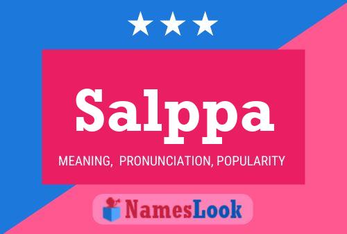 Salppa Name Poster