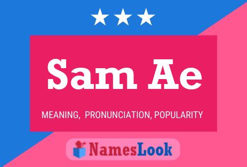 Sam Ae Name Poster