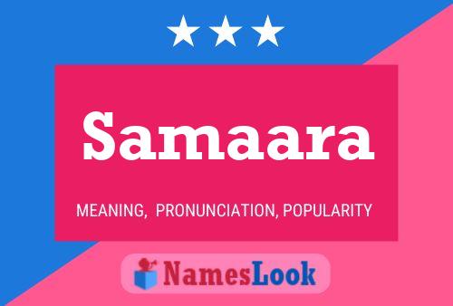 Samaara Name Poster