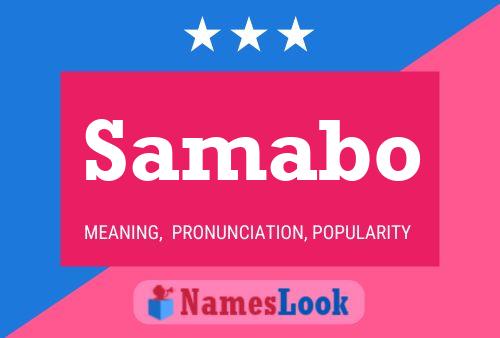 Samabo Name Poster