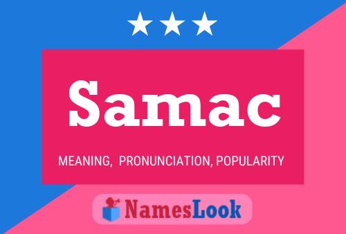 Samac Name Poster