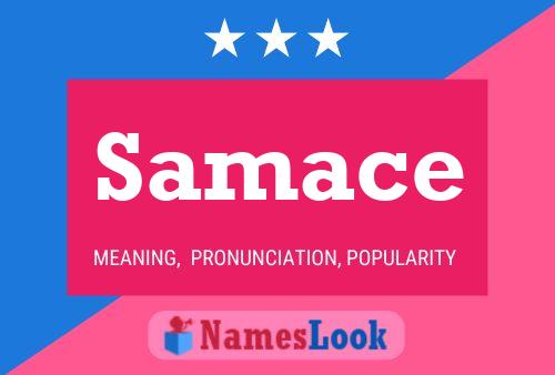 Samace Name Poster