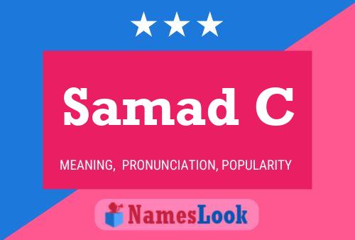 Samad C Name Poster