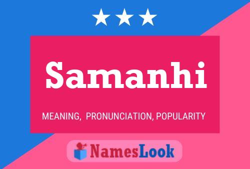 Samanhi Name Poster