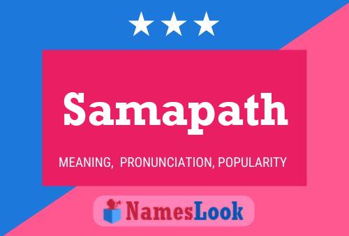 Samapath Name Poster