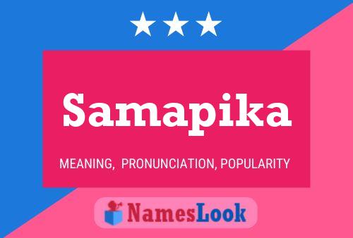 Samapika Name Poster