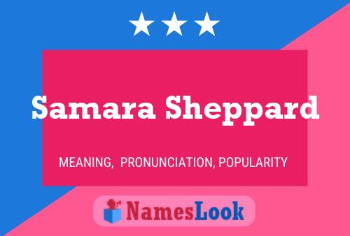 Samara Sheppard Name Poster