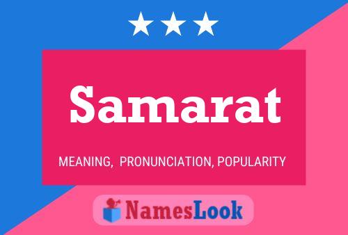 Samarat Name Poster