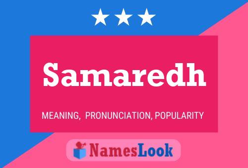 Samaredh Name Poster