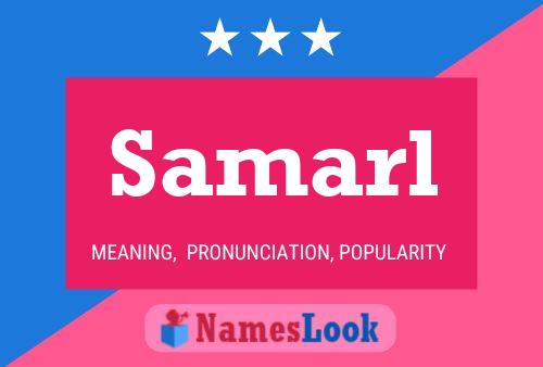 Samarl Name Poster