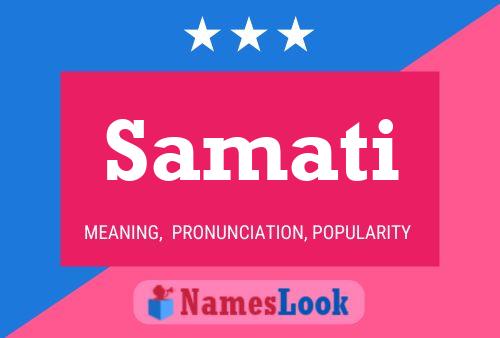 Samati Name Poster