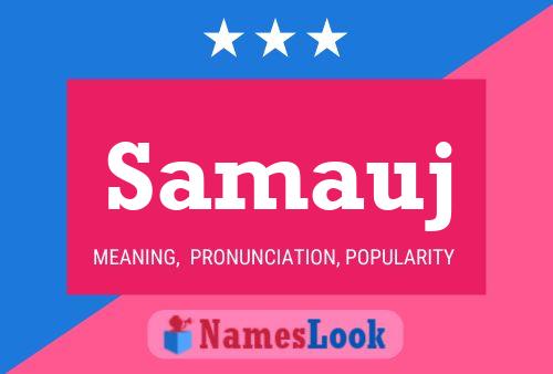 Samauj Name Poster