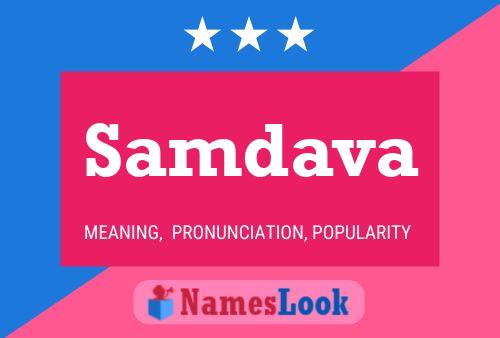 Samdava Name Poster