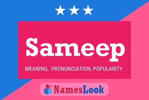 Sameep Name Poster