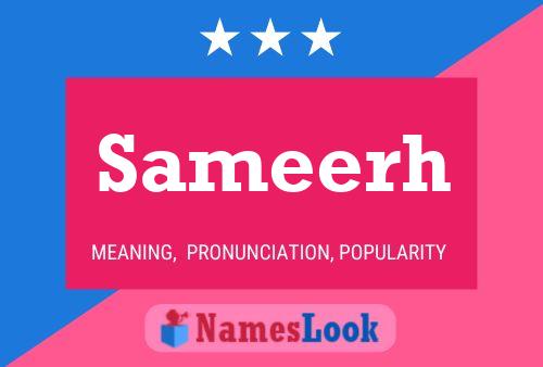 Sameerh Name Poster