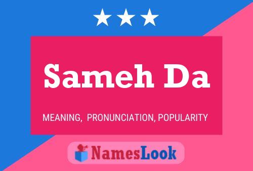 Sameh Da Name Poster