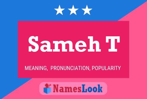 Sameh T Name Poster