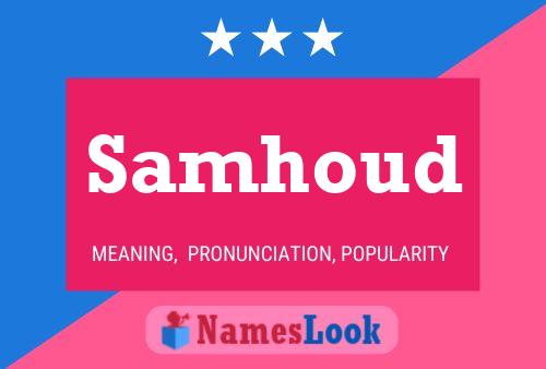 Samhoud Name Poster