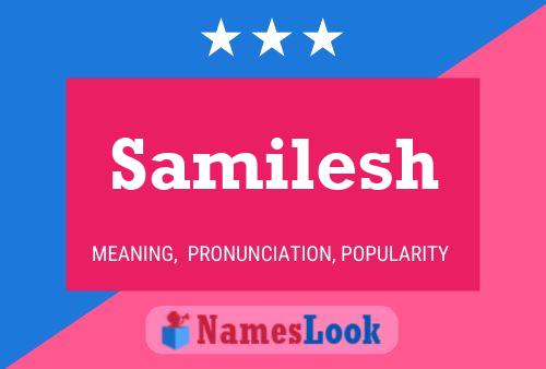 Samilesh Name Poster