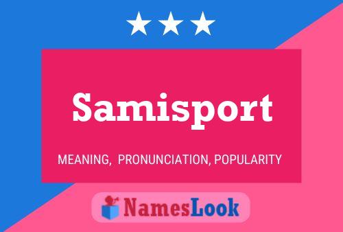 Samisport Name Poster