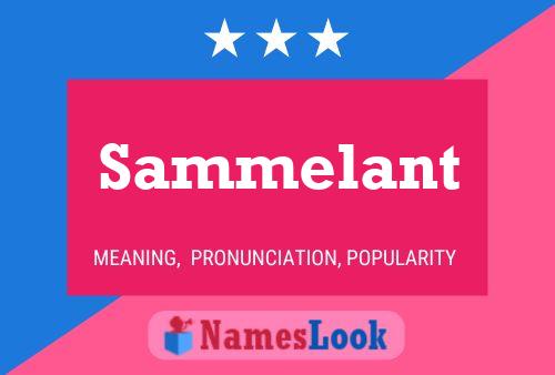 Sammelant Name Poster