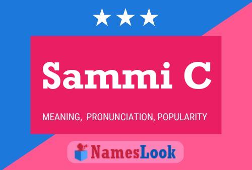 Sammi C Name Poster