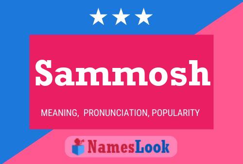 Sammosh Name Poster