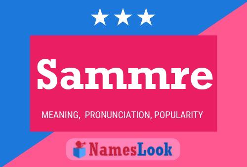 Sammre Name Poster