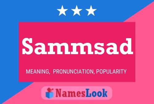 Sammsad Name Poster