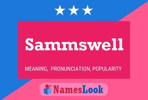 Sammswell Name Poster