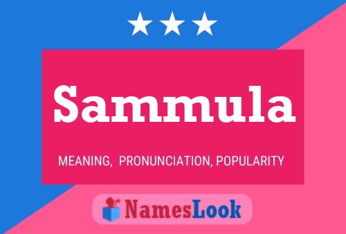 Sammula Name Poster