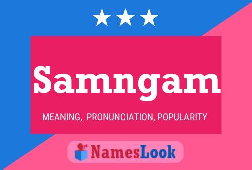 Samngam Name Poster