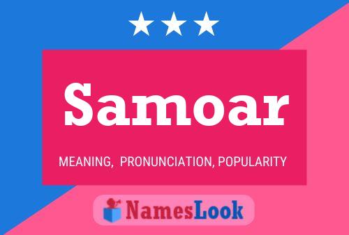 Samoar Name Poster