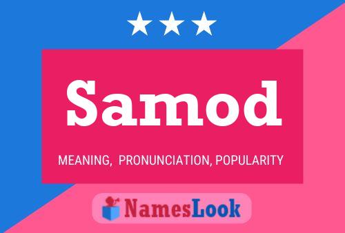 Samod Name Poster