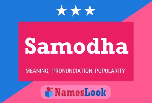 Samodha Name Poster