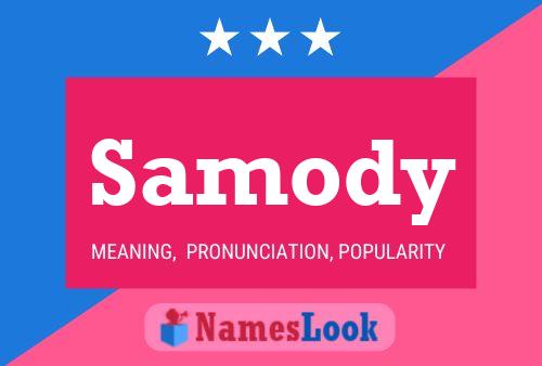 Samody Name Poster