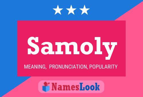 Samoly Name Poster