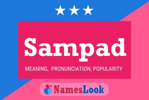 Sampad Name Poster