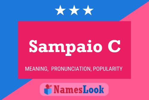 Sampaio C Name Poster