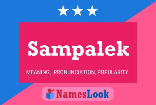 Sampalek Name Poster