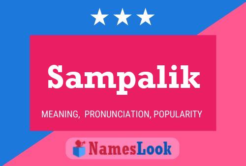 Sampalik Name Poster