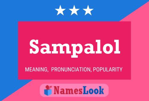 Sampalol Name Poster