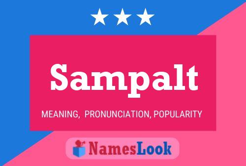 Sampalt Name Poster