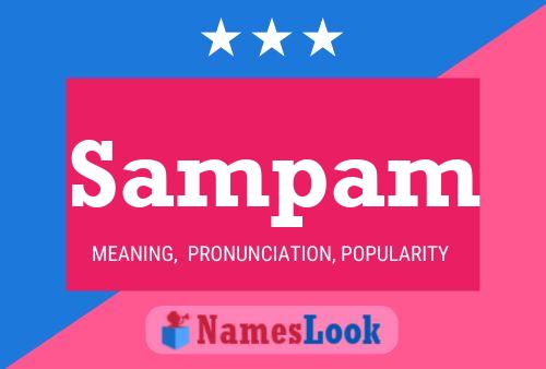 Sampam Name Poster