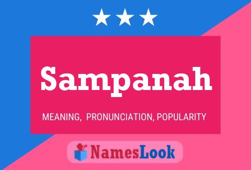 Sampanah Name Poster