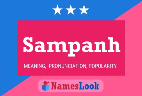 Sampanh Name Poster