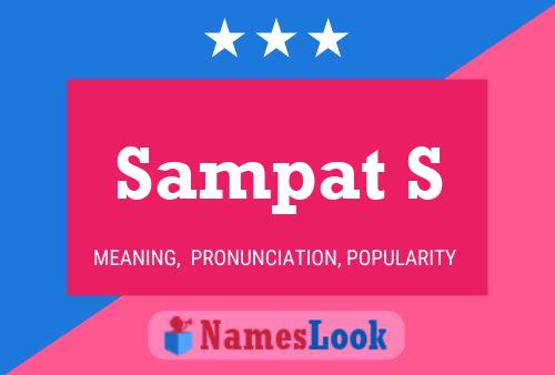 Sampat S Name Poster